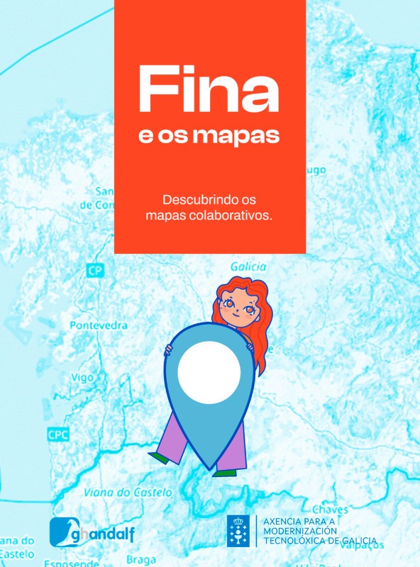 Portada de Fina e os mapas