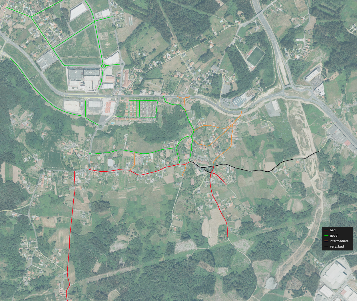 Mapa calles OSM
